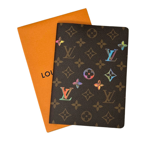 NEW Louis Vuitton GI0767 Clemence Notebook Monogram Canvas Brown Limited Edition - Picture 1 of 9